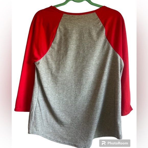 Holiday Time Make It Merry Camper Raglan Tee - Picture 6 of 6